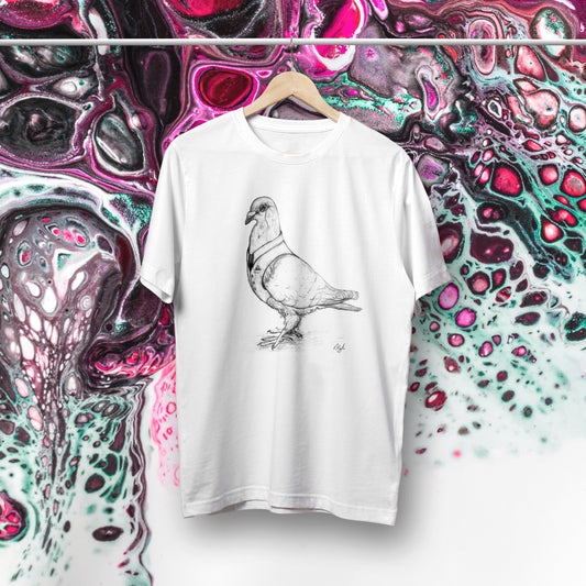 Pigeon Tee - The One With The Waistcoat And Monocle