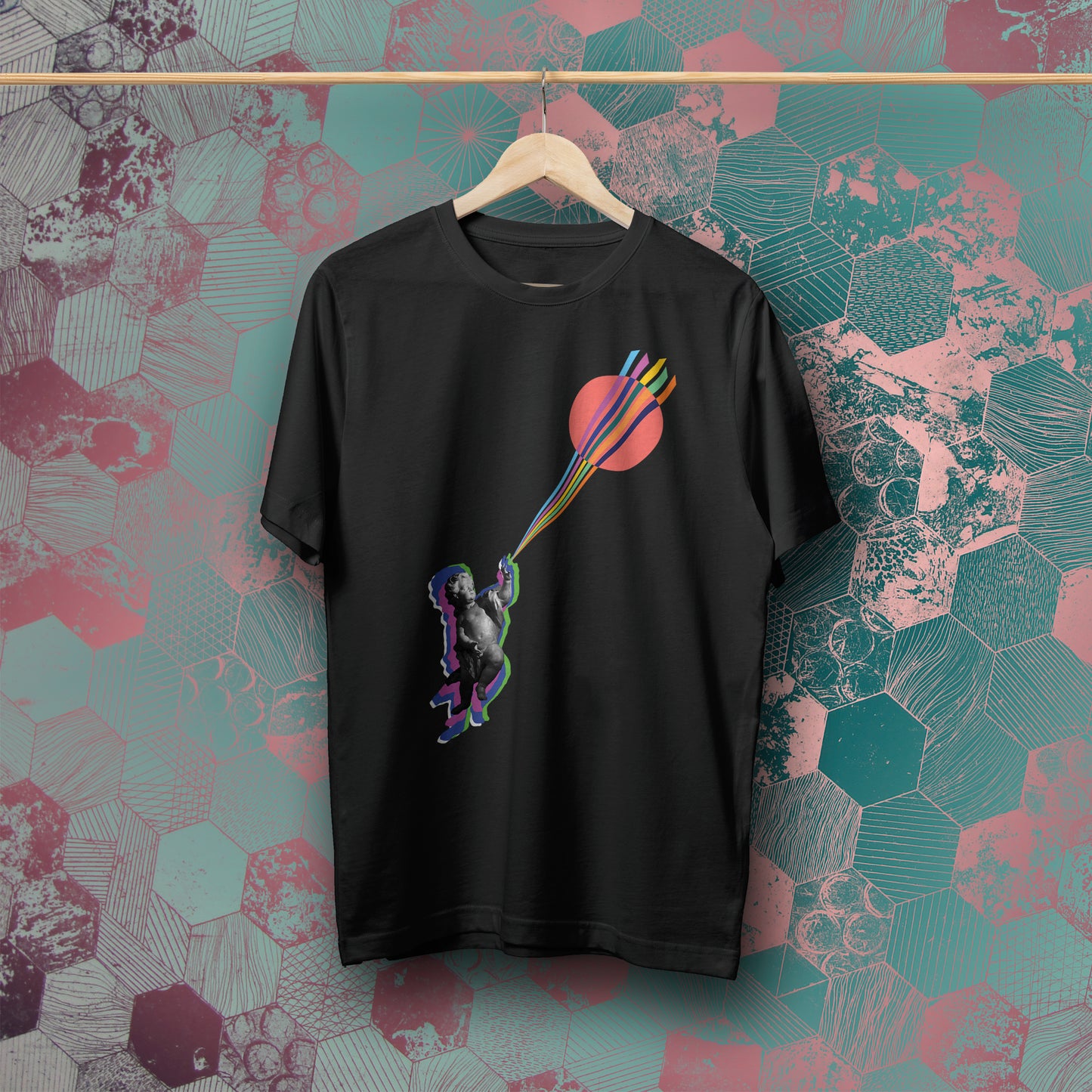 Collage Tee - Future Cherub