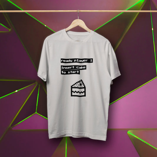 Graphic Tee - Insert Cake To Start