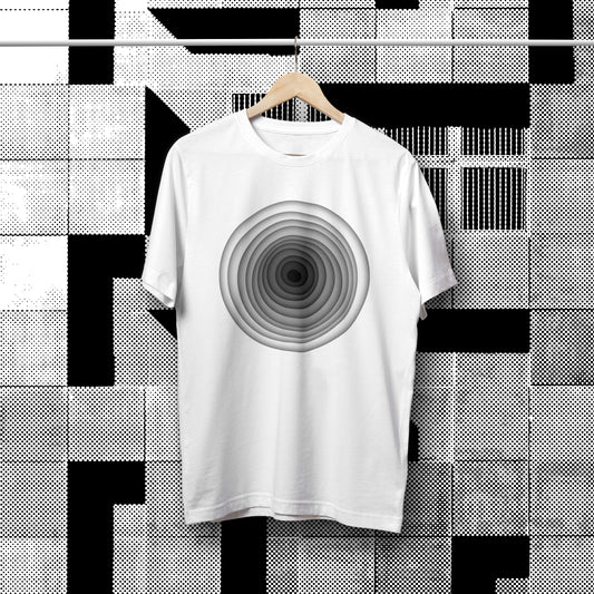 GeoMetric Tee - Eccentric Circles