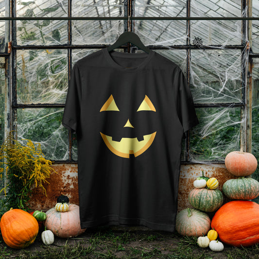 Halloween Tee - Black Jack O' Lantern