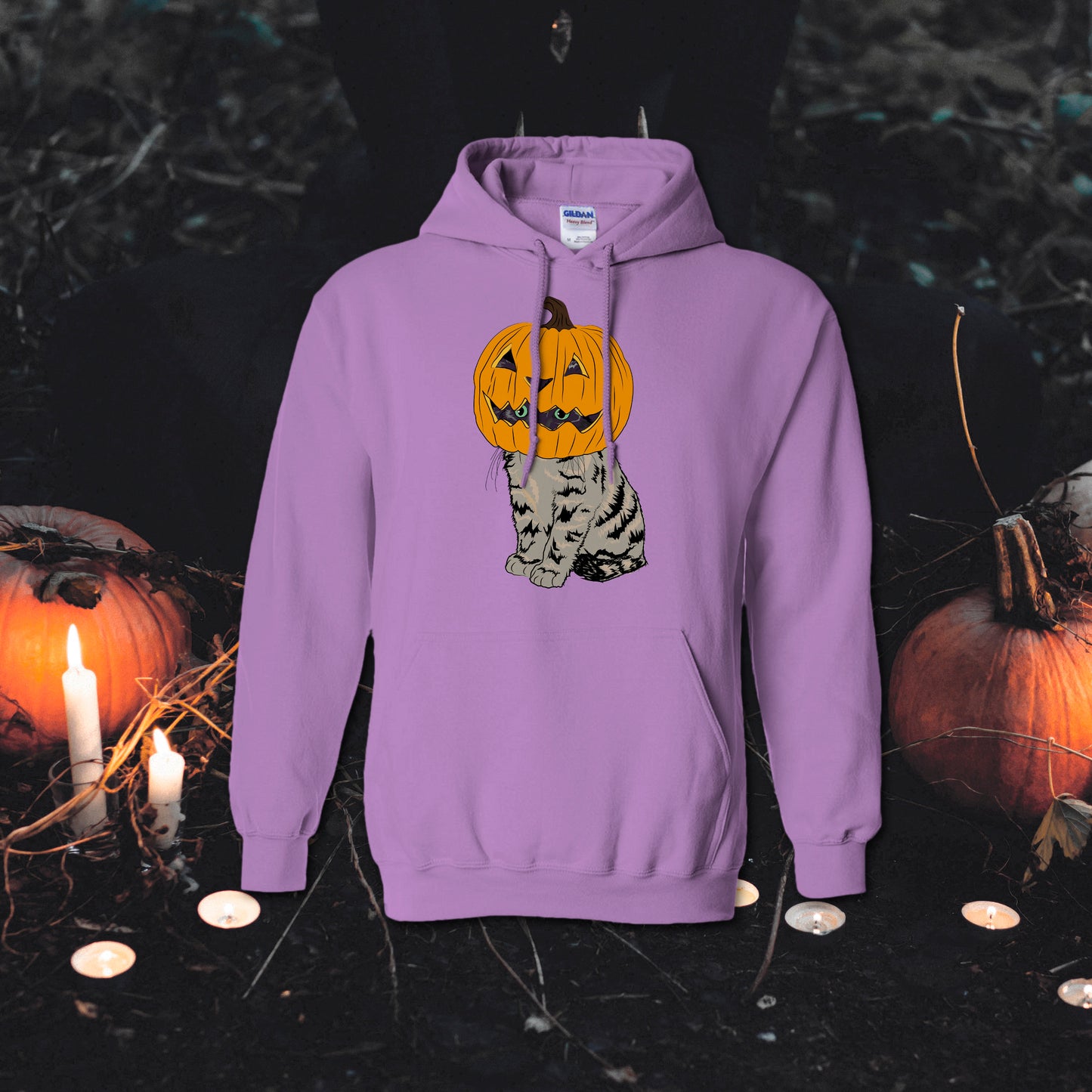 Halloween Hoodie - Pumpcat